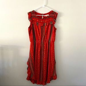 Loft cap sleeved dress